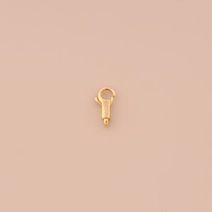 18K Gold Filled Lobster Clasp Gold Claw Clasp Lobster Clasp for DIY Bracelets Necklaces Jewelry Accessories Making