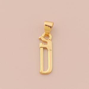 18K Gold Filled Saw Pendant Gold Saw Charms Saw Charm for DIY Bracelets Necklaces Jewelry Accessories Making