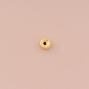 5 pcs 18K Gold Filled Tube Spacer Beads Gold Round Beads Round Tube Beads for DIY Bracelets Necklaces Jewelry Accessories Making