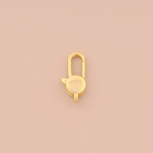 18K Gold Filled Lobster Clasp Gold Claw Clasp Lobster Clasp for DIY Bracelets Necklaces Jewelry Accessories Making