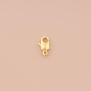 18K Gold Filled Lobster Clasp Gold Claw Clasp Lobster Clasp for DIY Bracelets Necklaces Jewelry Accessories Making