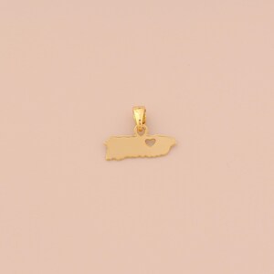Pendentif carte en or 18 carats breloques carte en or breloque carte pour bracelets à faire soi-même colliers fabrication d'accessoires de bijoux