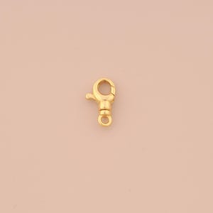 18K Gold Filled Lobster Clasp Gold Claw Clasp Lobster Clasp for DIY Bracelets Necklaces Jewelry Accessories Making