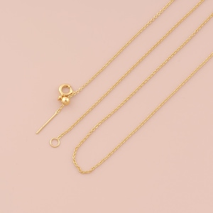 18K Gold Filled Cable Necklace Gold Chain Necklace Dainty Jewelry Necklace Birthday Gift Valentine&#39;s Day Gift