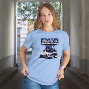 Maglietta unisex Ford Mustang, maglietta grafica Muscle Car