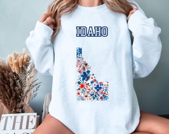Idaho Favorite Shirt, Idaho State Map Shirt, Idaho Gift T-Shirt,  Idaho Home Shirt, USA States Shirt, Home State Shirts.