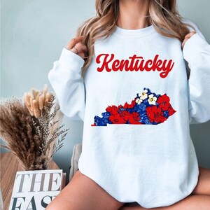Kentucky Favorite Shirt, Kentucky State Map Shirt, Kentucky Gift T-Shirt,  Kentucky Home Shirt, USA States Shirt, Home State Shirts.