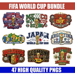 Lot Coupe du monde 2026 png, faux fil de la Coupe du monde, dessins de football 2026 png, pays de la coupe du monde png, États-Unis-Canada-Mexique, équipes de la Coupe du monde png.