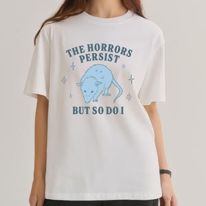 Funny Mental Health Oppossum Meme Shirt: Anxiety T-Shirt Design (PNG Digital Download
