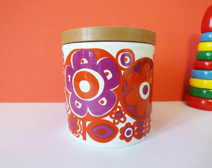 Storage jar Staffordshire potteries England Vintage