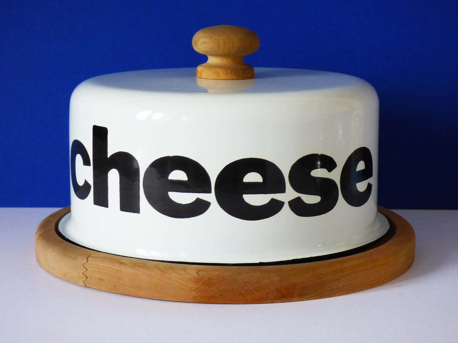 Vintage Enamel cheese dome