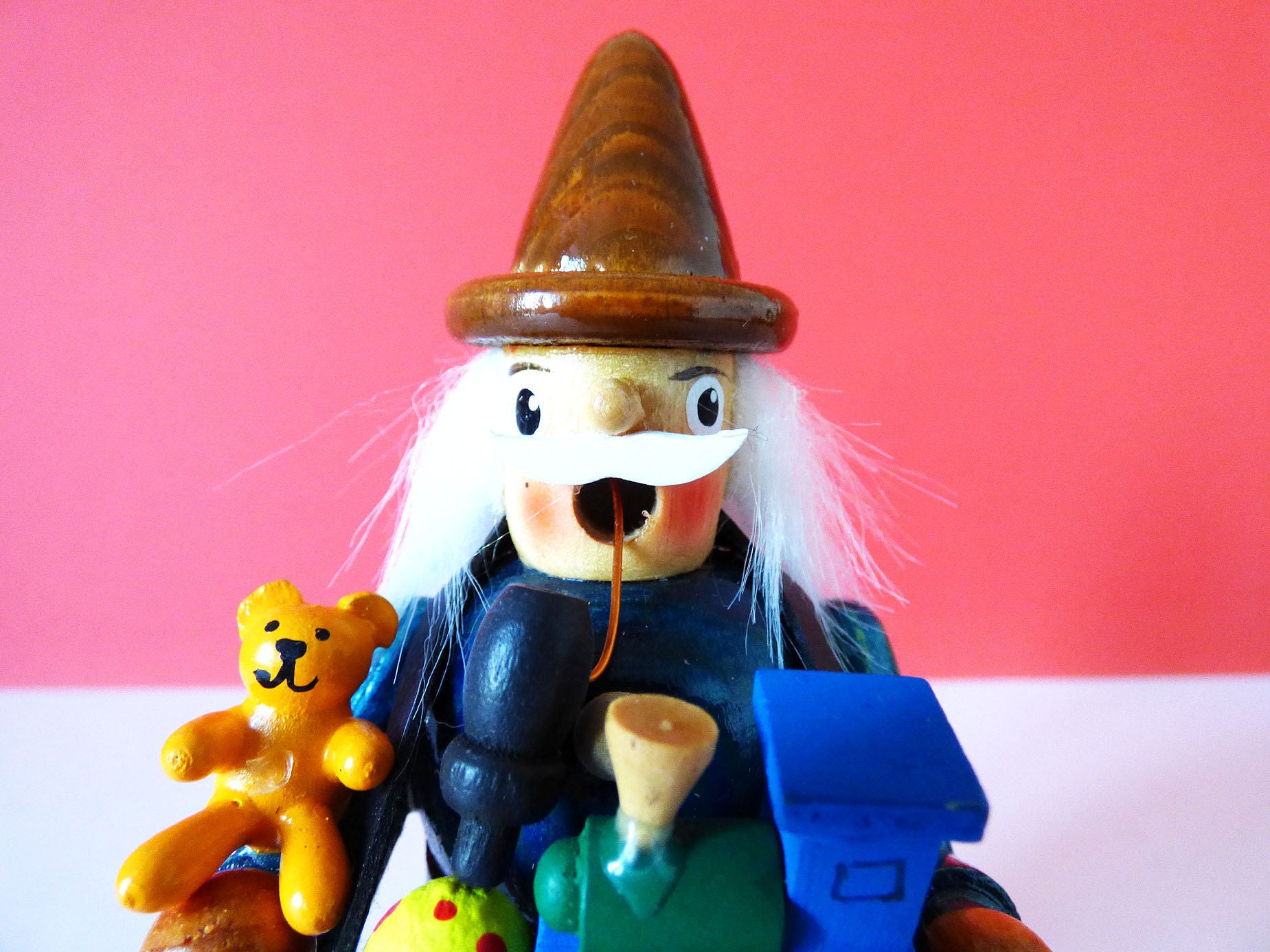 Incense burner Smoking man Vintage West German