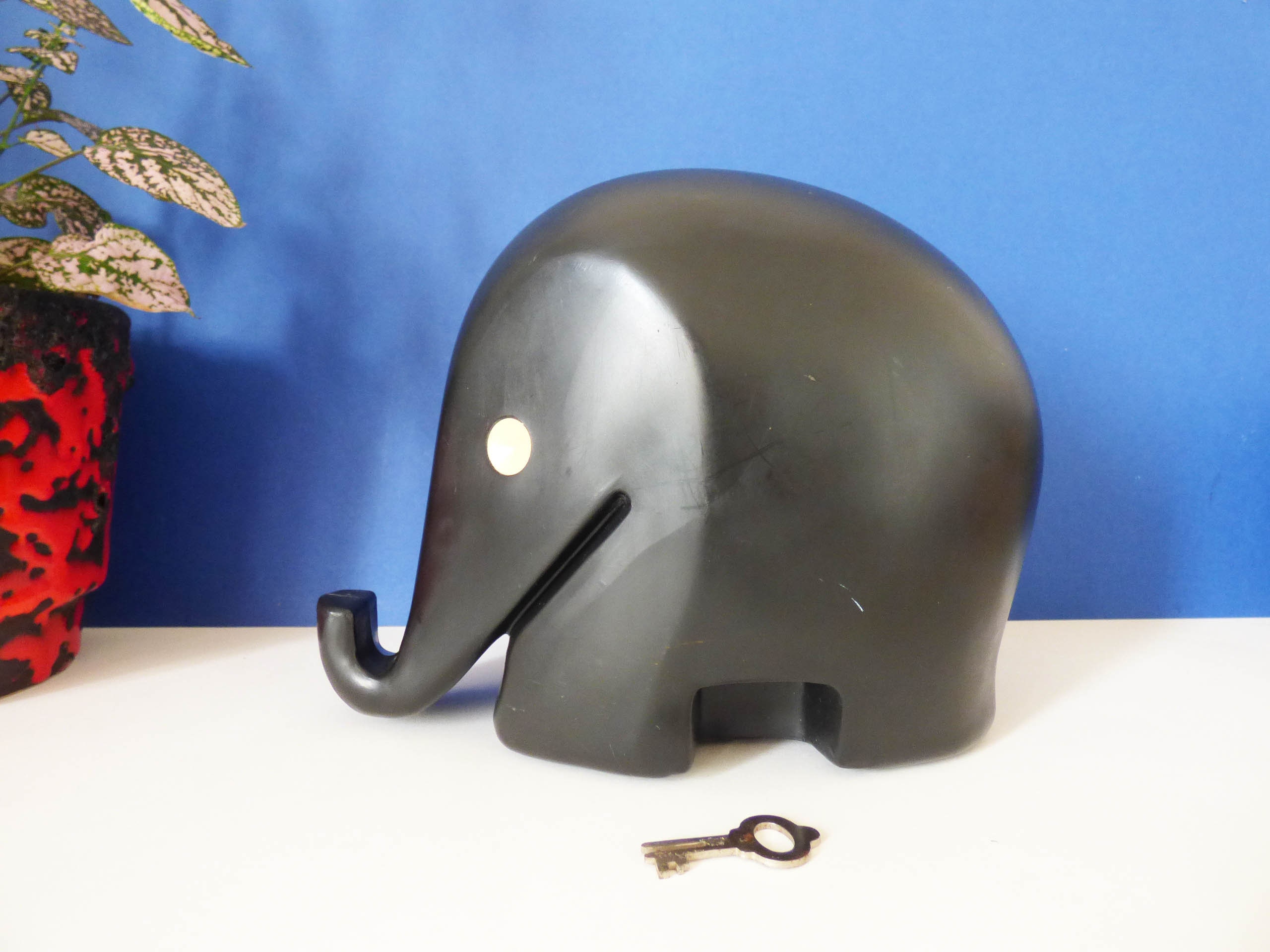 Giant Colani Elephant money box Vintage classic XL sized