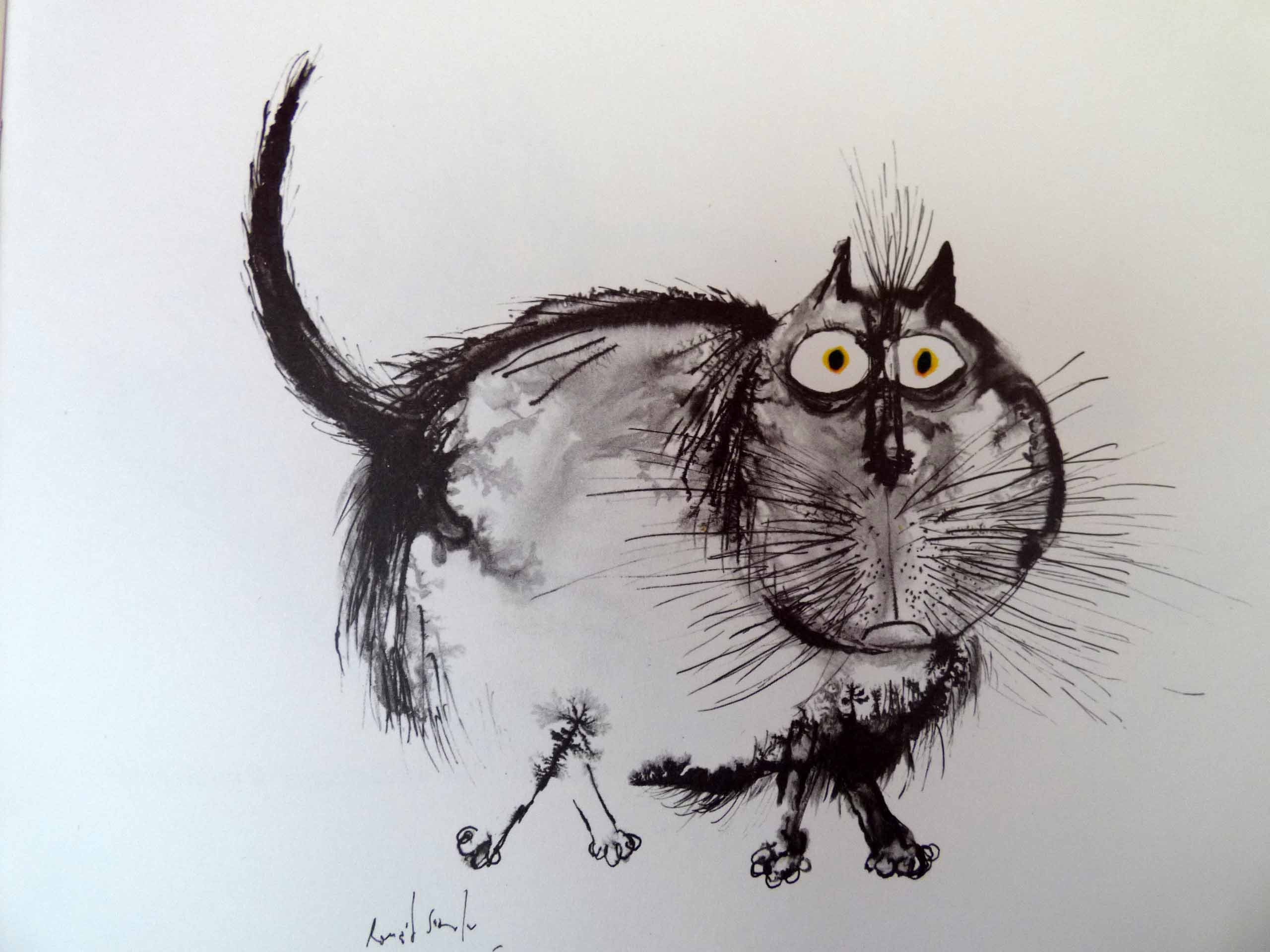 Searles Cats by Ronald Searle first edition, 1967, rare cat Searles Cats by Ronald Searle first edition, 1967, rare cat