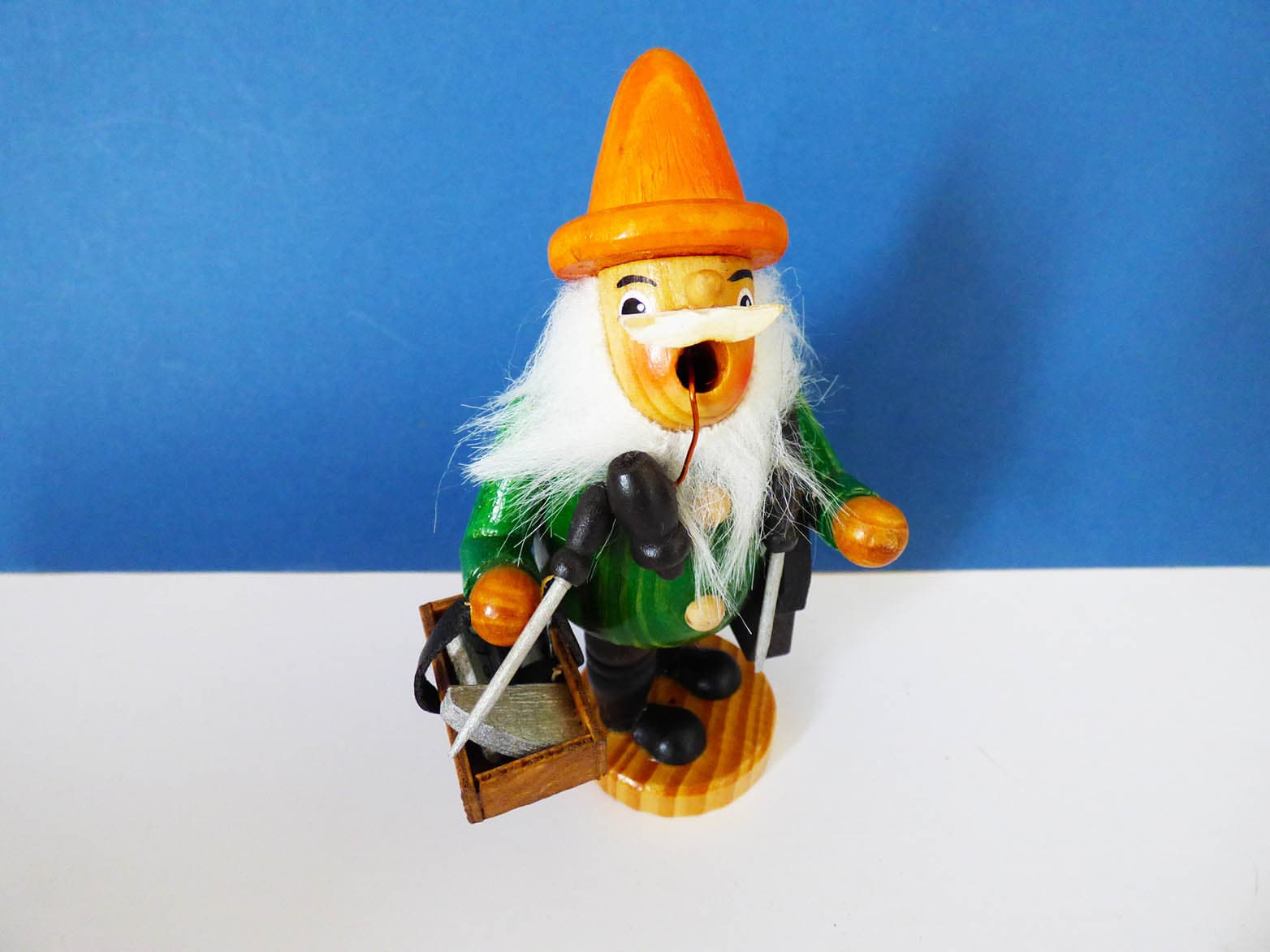 Incense burner Smoking man Vintage West German