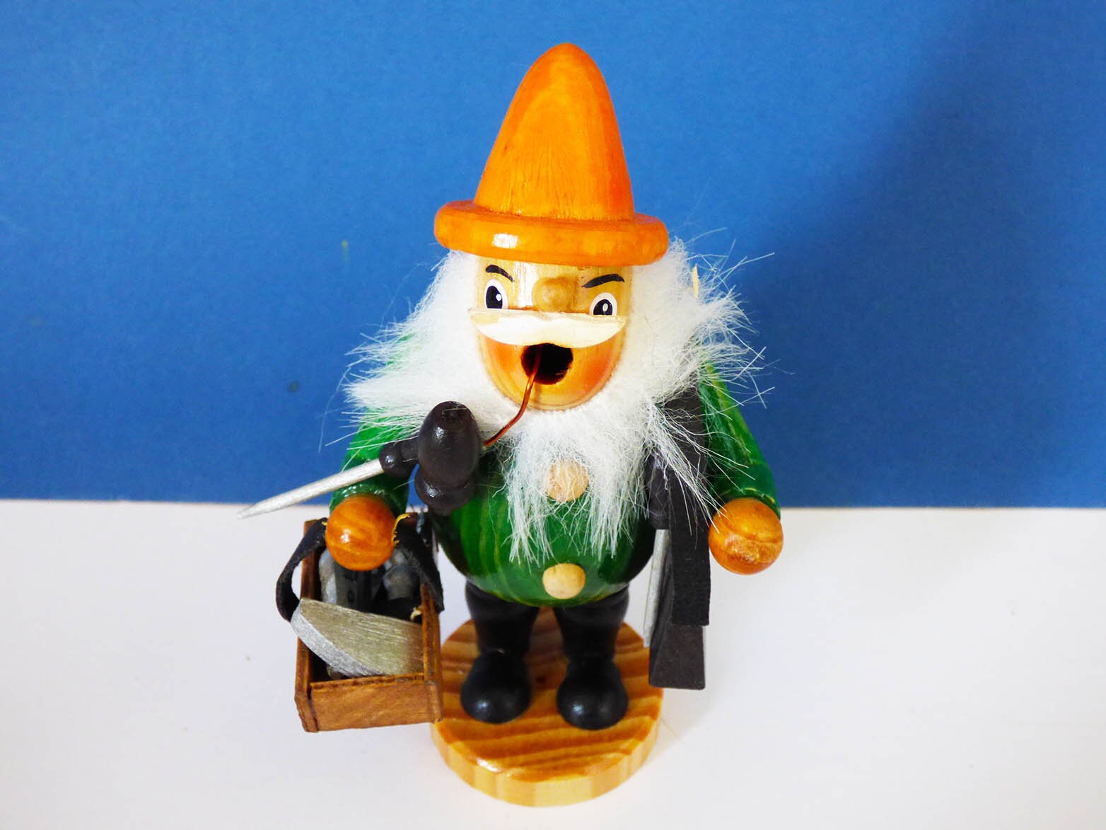 Incense burner Smoking man Vintage West German