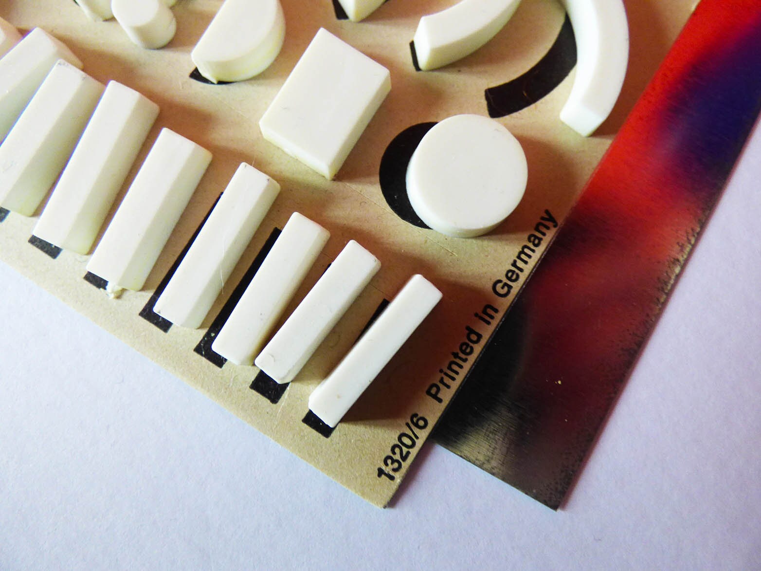 Vintage Magnetic letters with magnet board Full set.