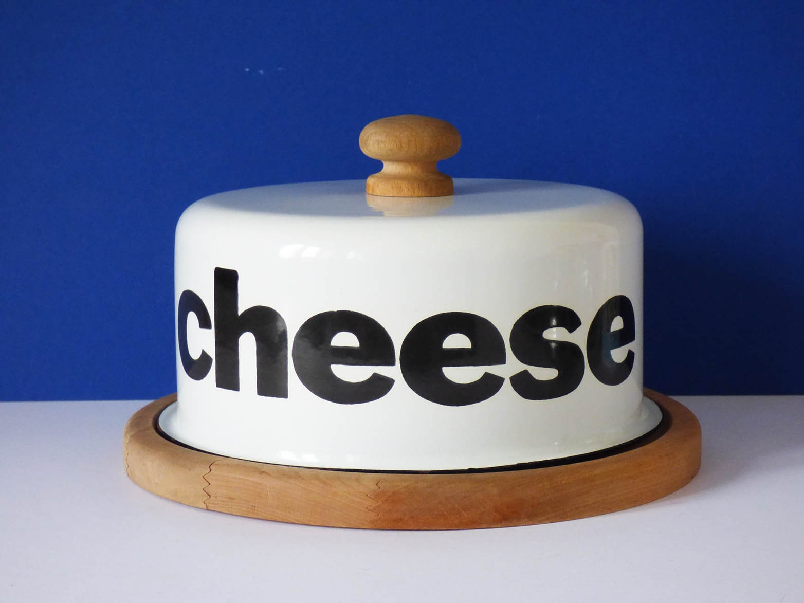 Vintage Enamel cheese dome