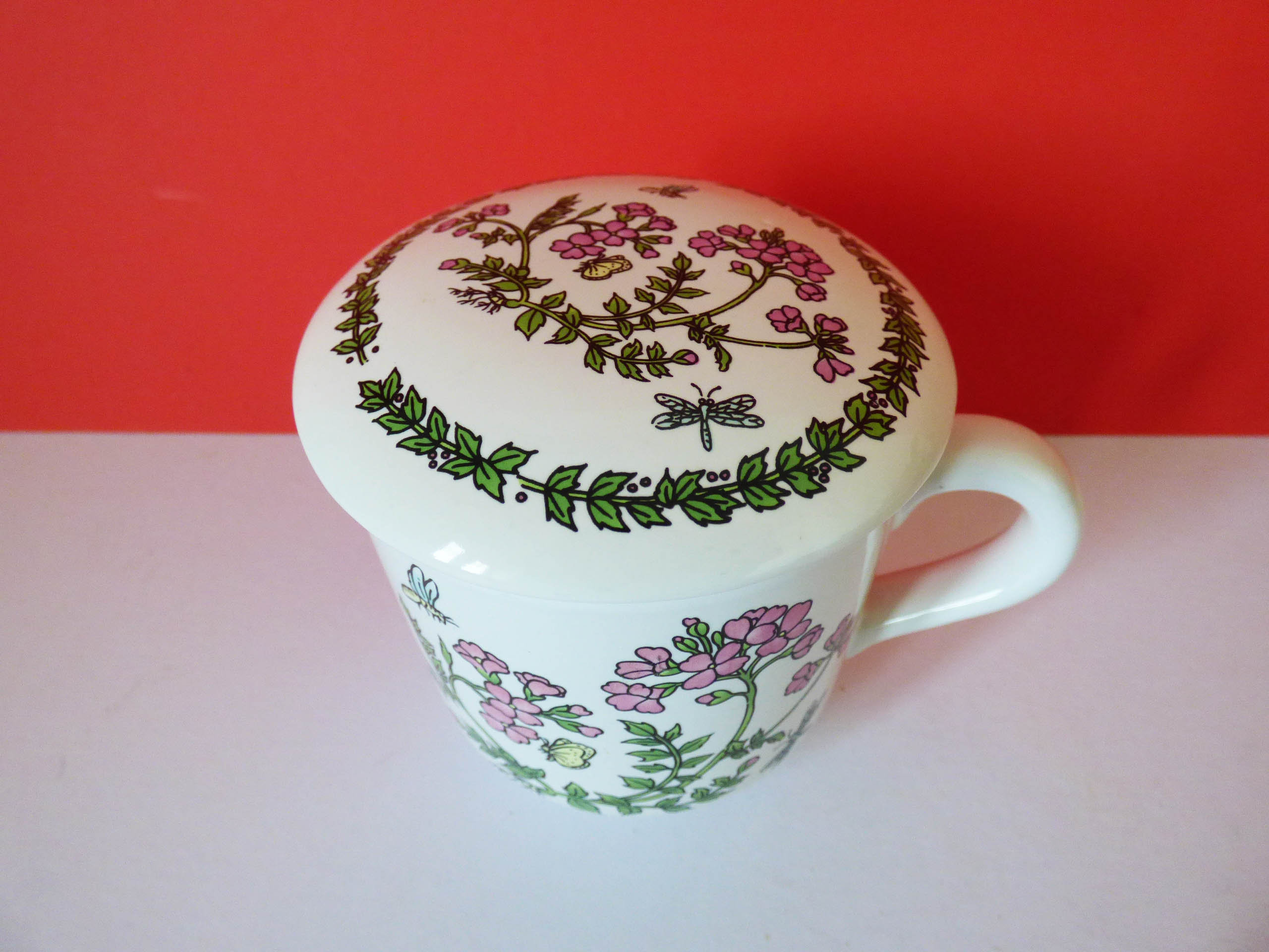 Herbal tea mug Vintage infuser