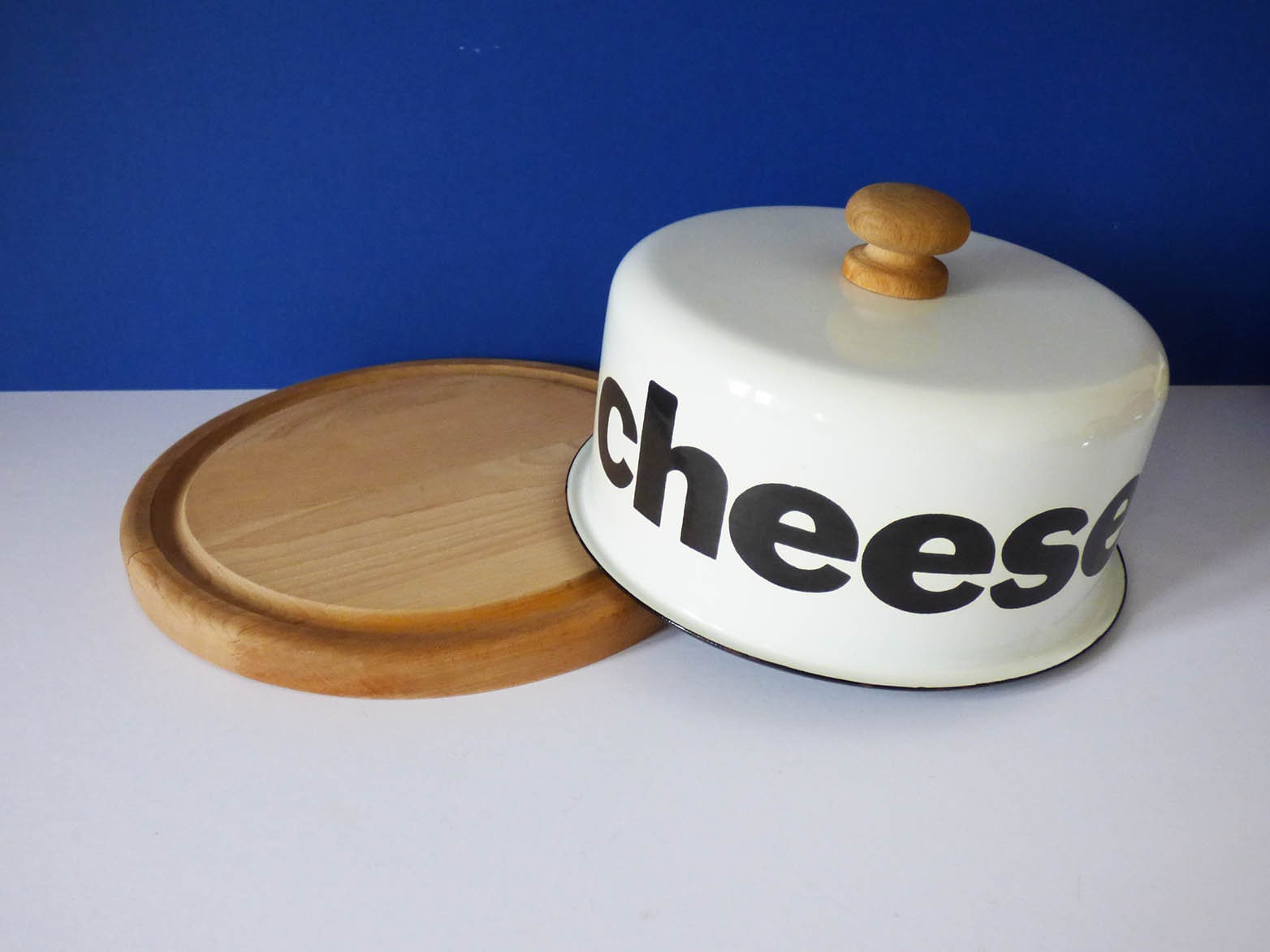 Vintage Enamel cheese dome