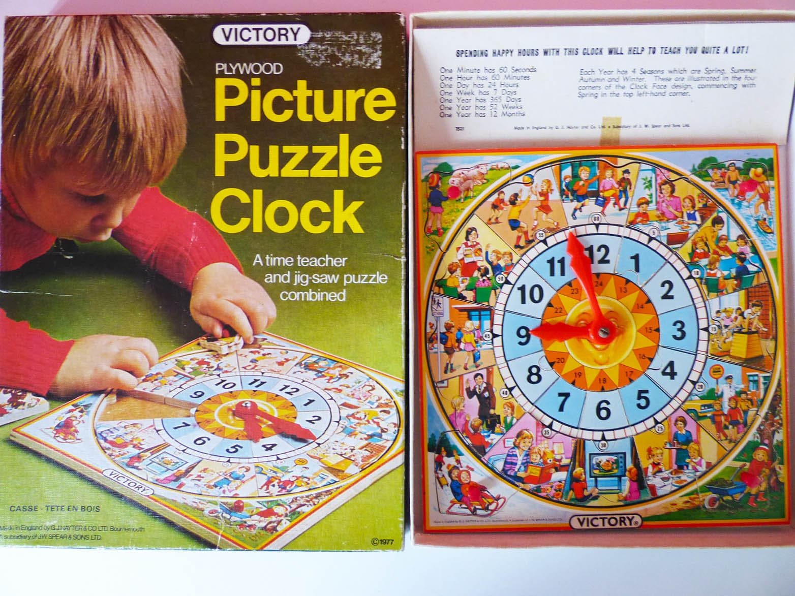 wooden clock puzzles for adults
