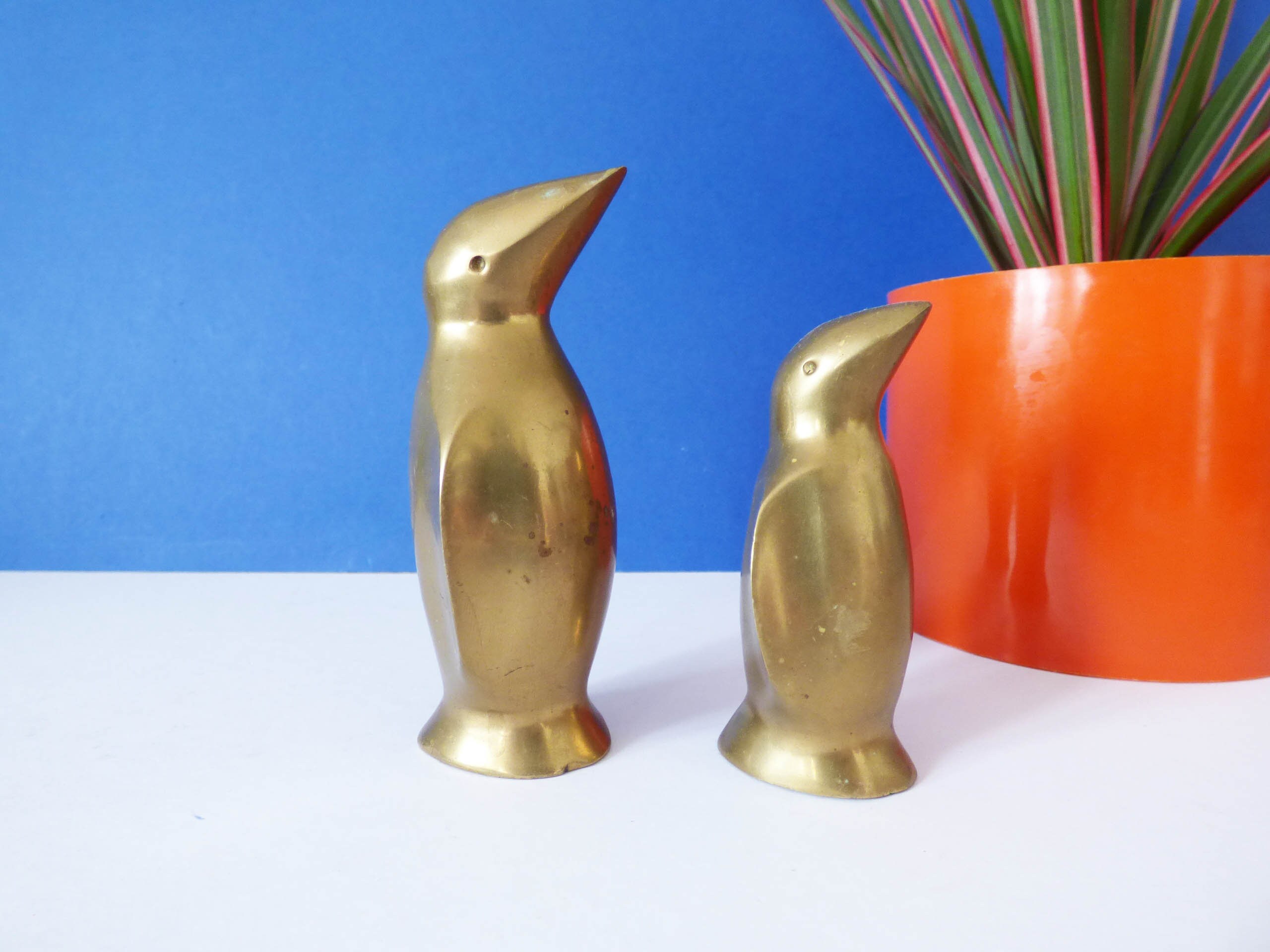 Vintage Brass penguins