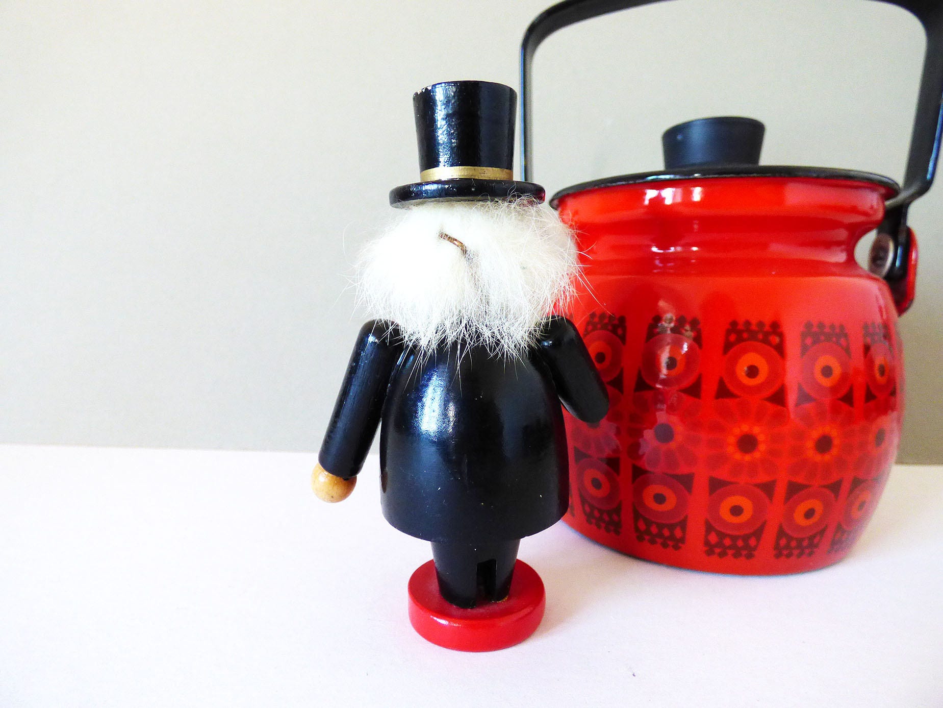 Incense burner Smoking man Vintage West German