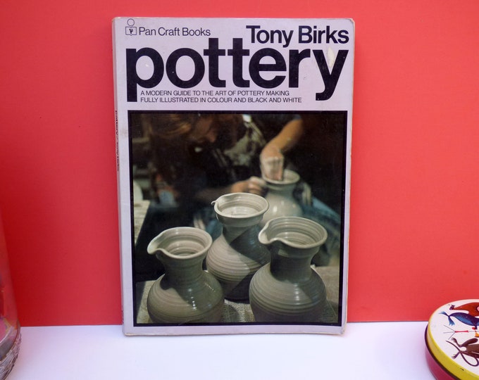 Pottery Tony Birks Pan craft books Vintage