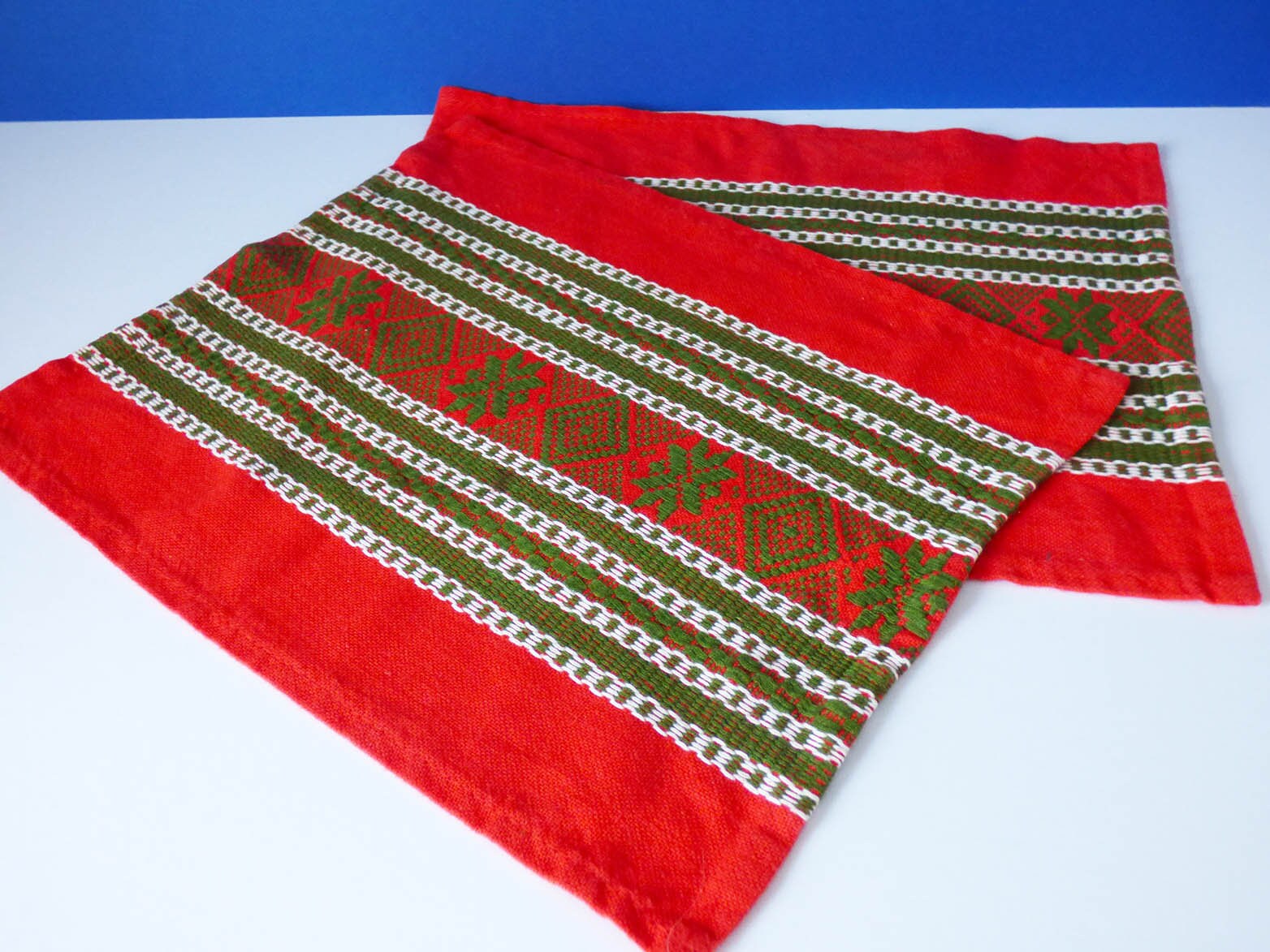 1970's Swedish woven table mats