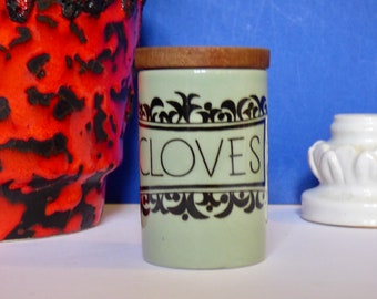 Rorstrand Kulinar Sweden herb jar Cloves vintage scandinavian