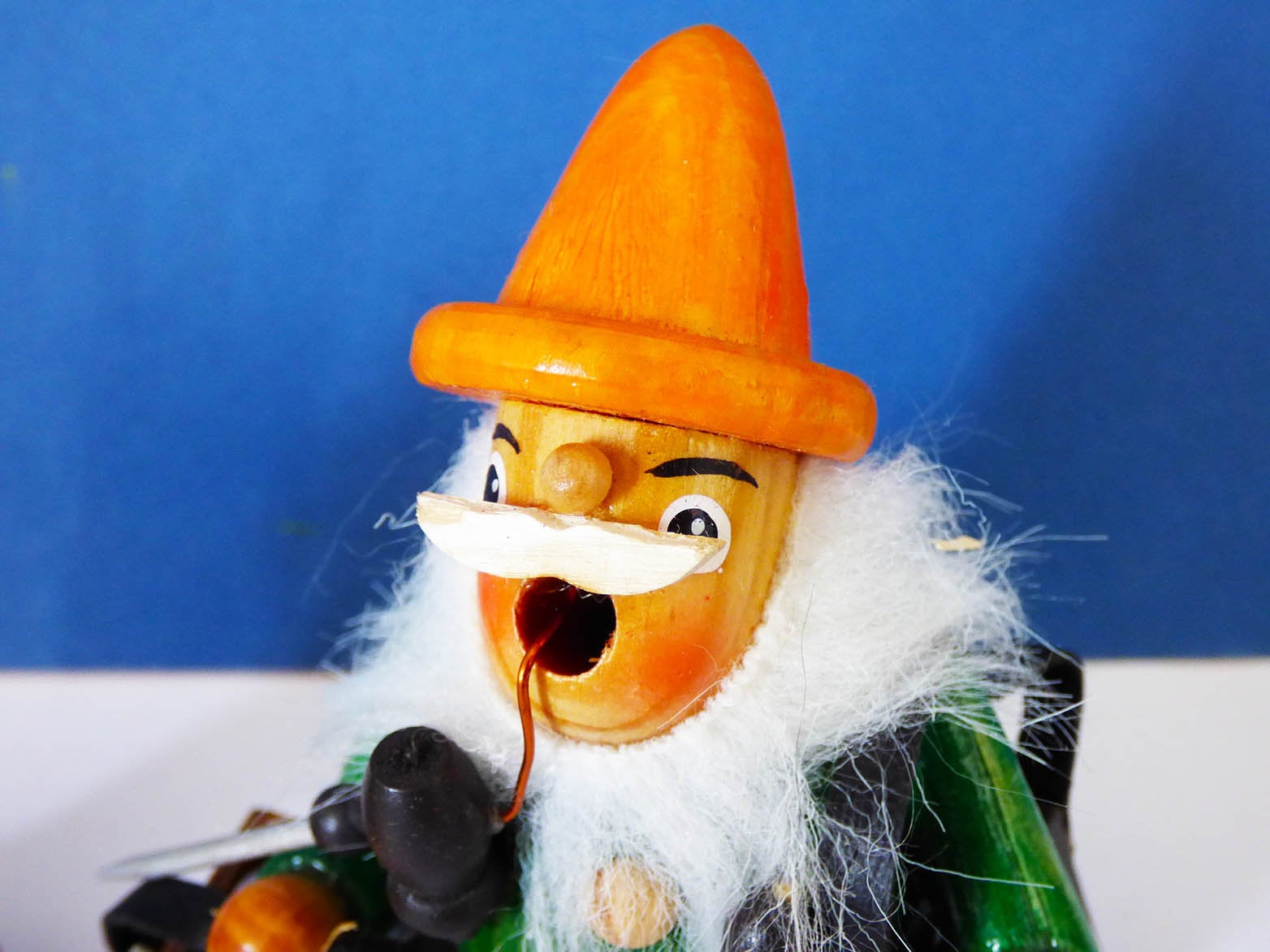 Incense burner Smoking man Vintage West German