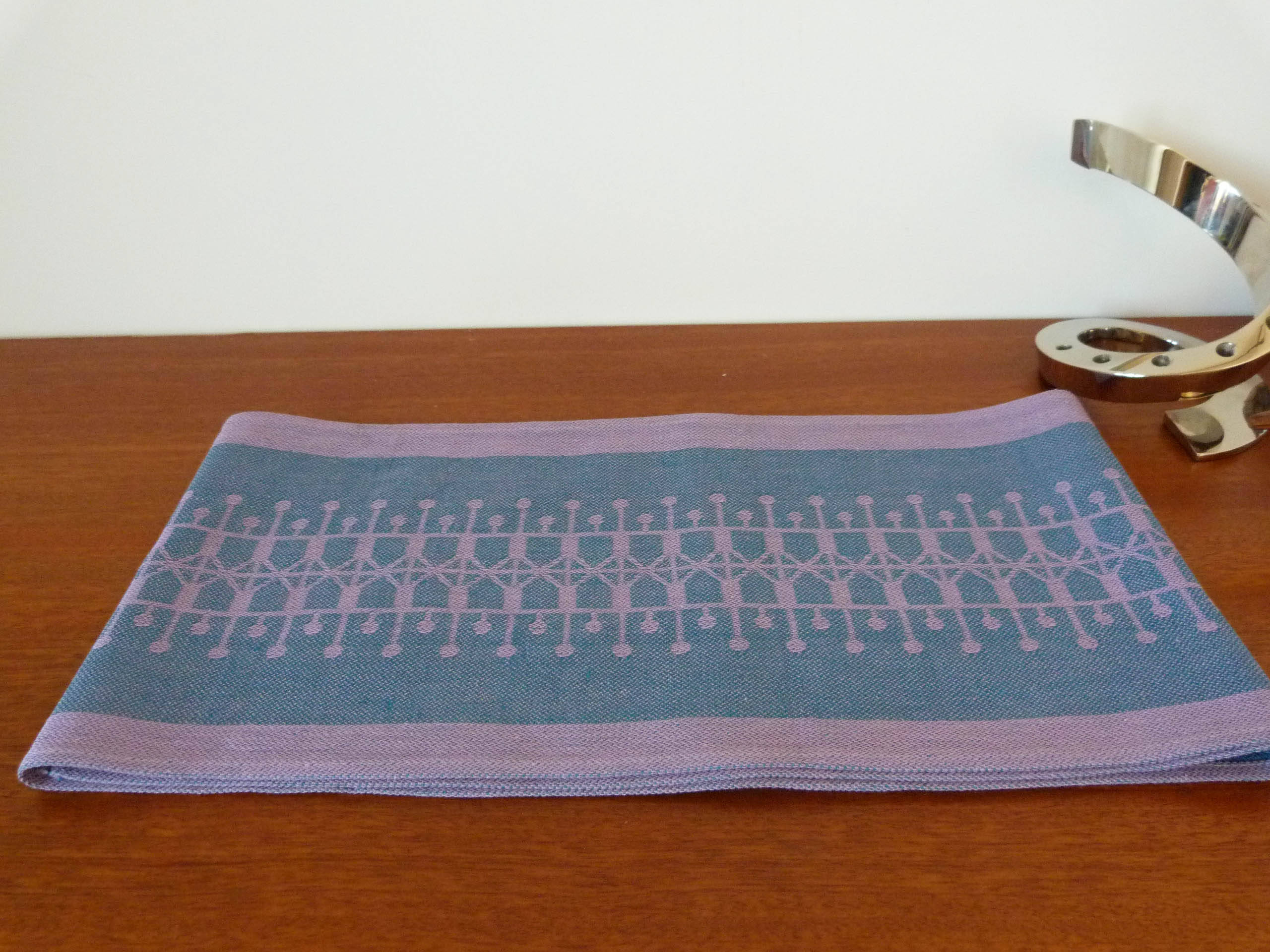 Jensen Scandinavian woven table runner.
