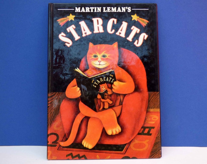 Star Cats by Martin Leman - Cat Astrology book - Star signs book for cats - 1980 1st edition rare cat book