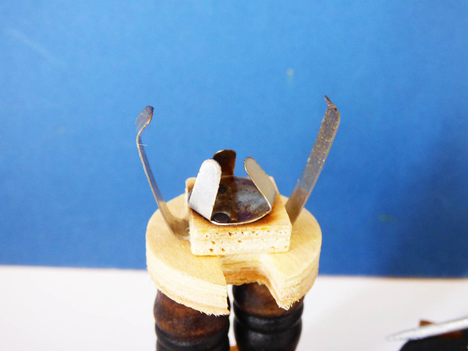 Incense burner Smoking man Vintage West German