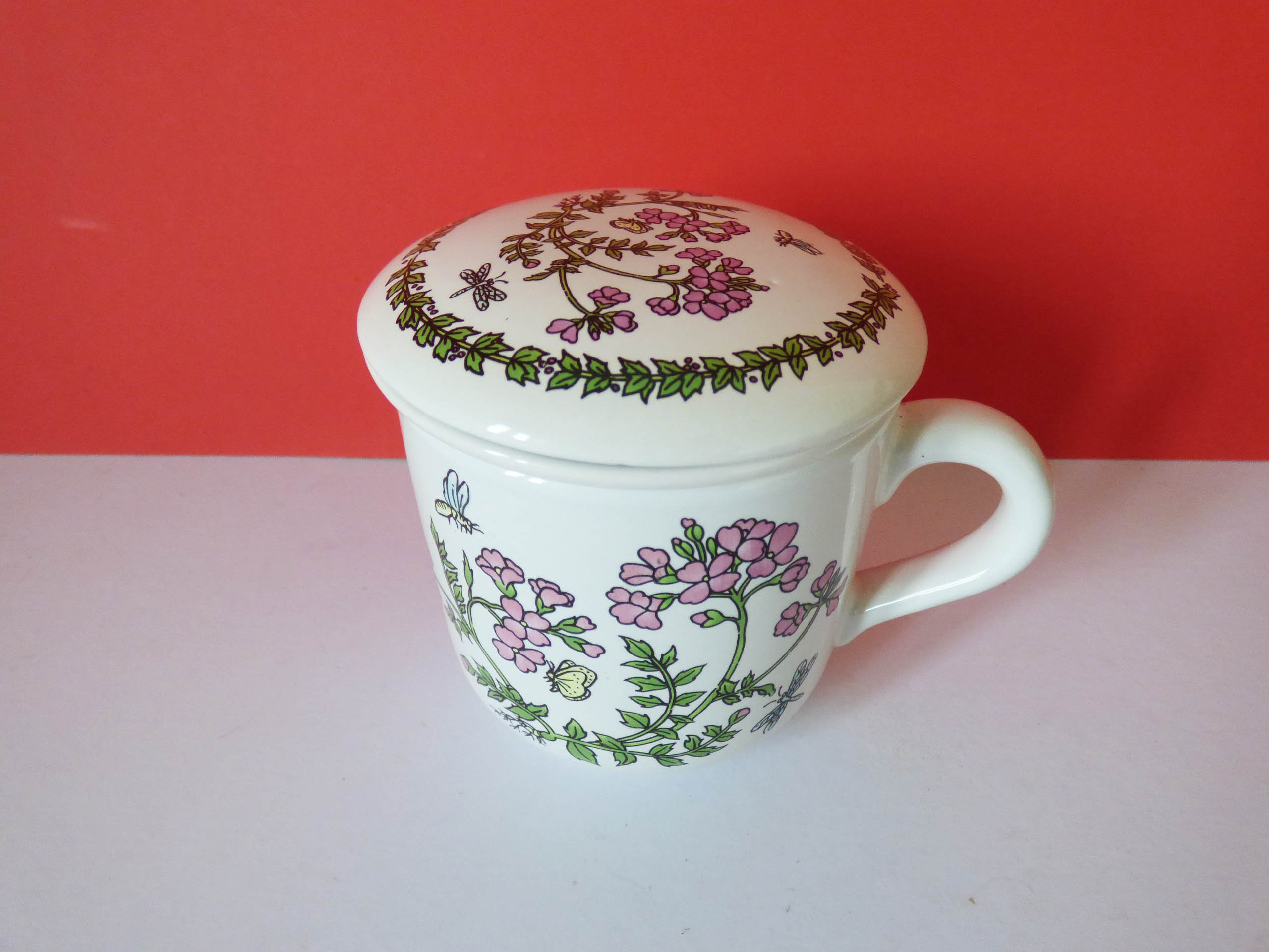 Herbal tea mug Vintage infuser