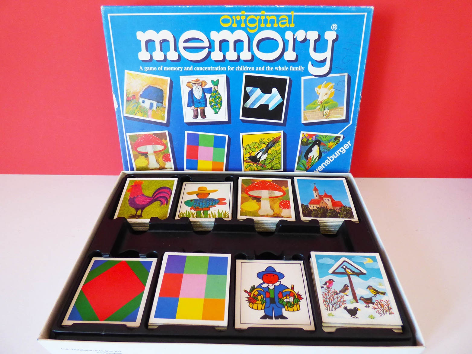 Memory Game Complete 1981 Ravensburger of West Germany