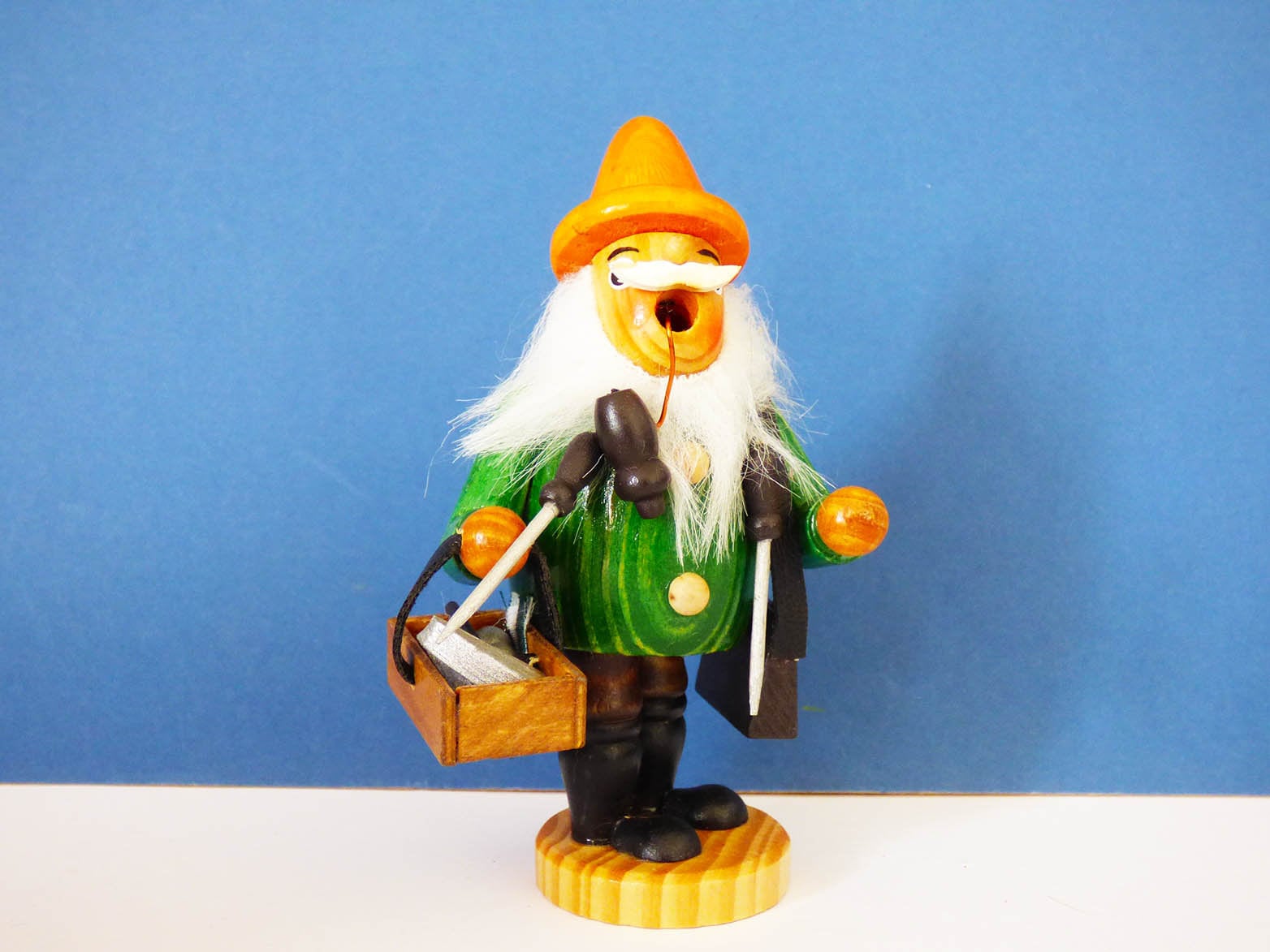 Incense burner Smoking man Vintage West German