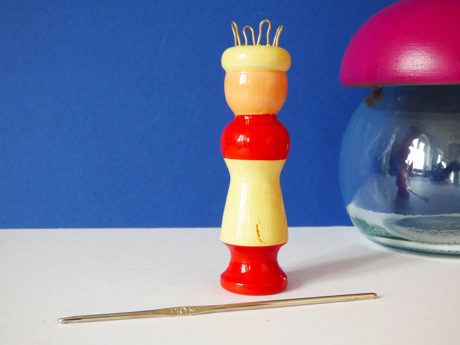 Vintage knitting nancy knitting tool spool