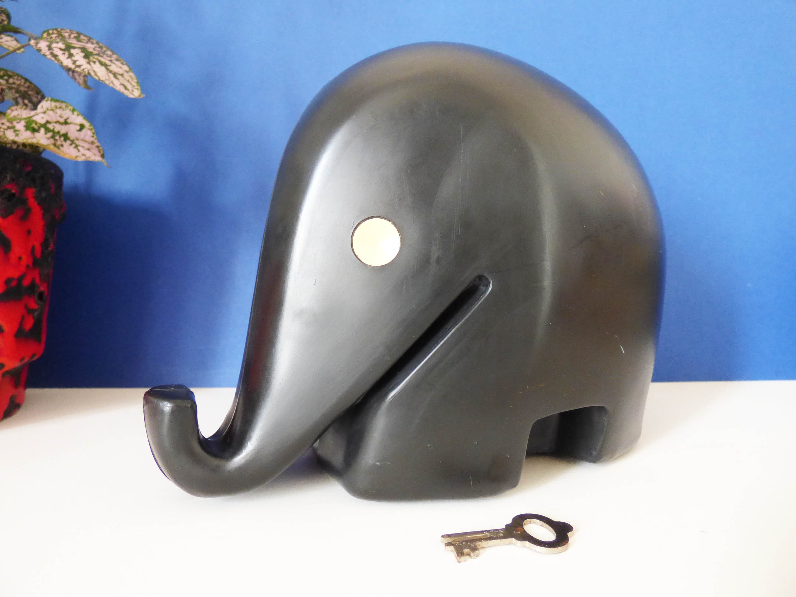Giant Colani Elephant money box Vintage classic XL sized