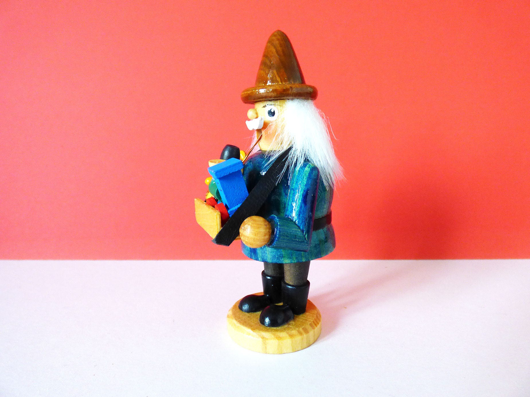 Incense burner Smoking man Vintage West German