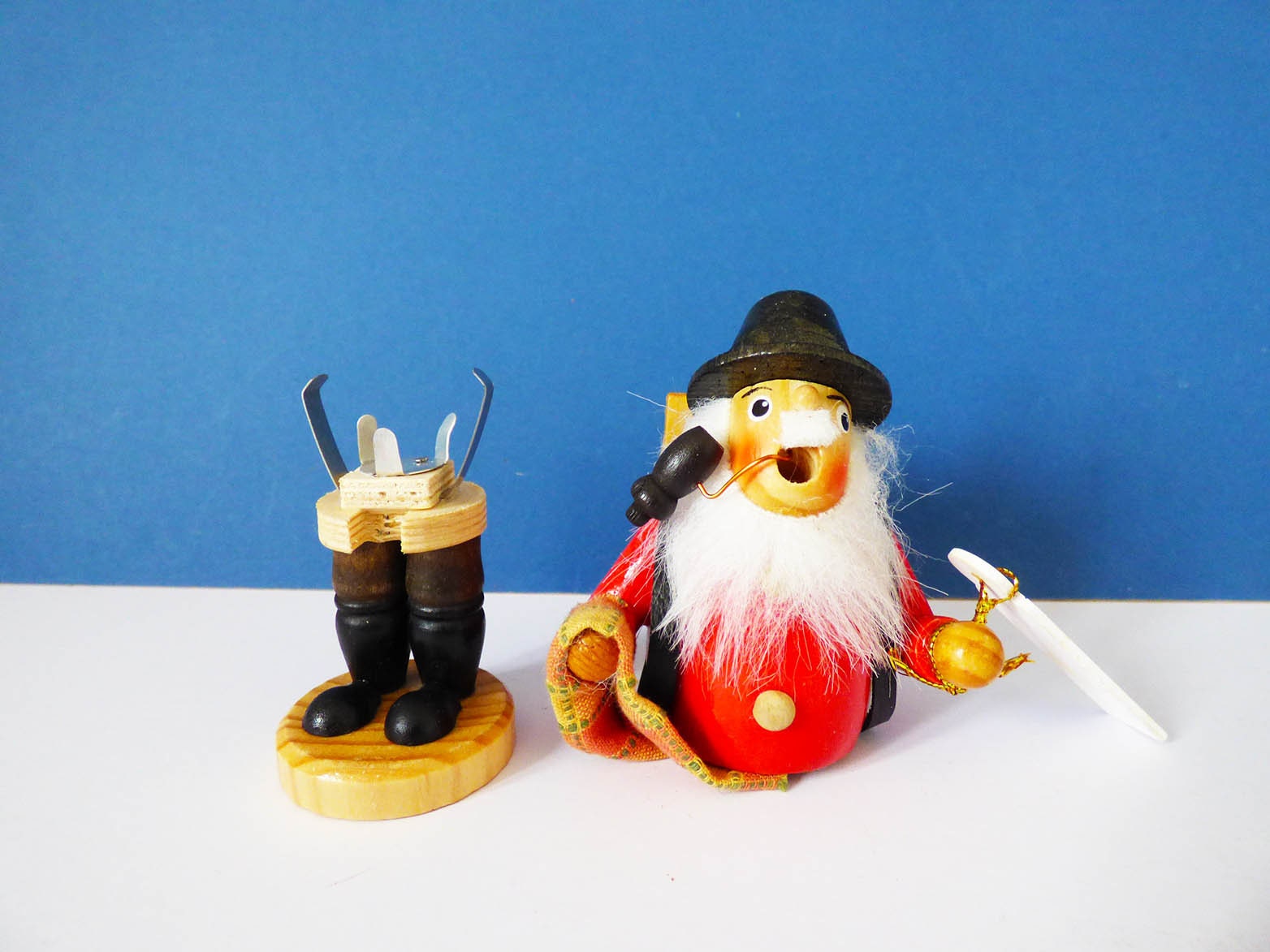 Incense burner Smoking man Vintage West German