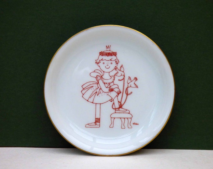 Bing grondahl Royal Copenhagen Danish little wall plate  designed by Antoni