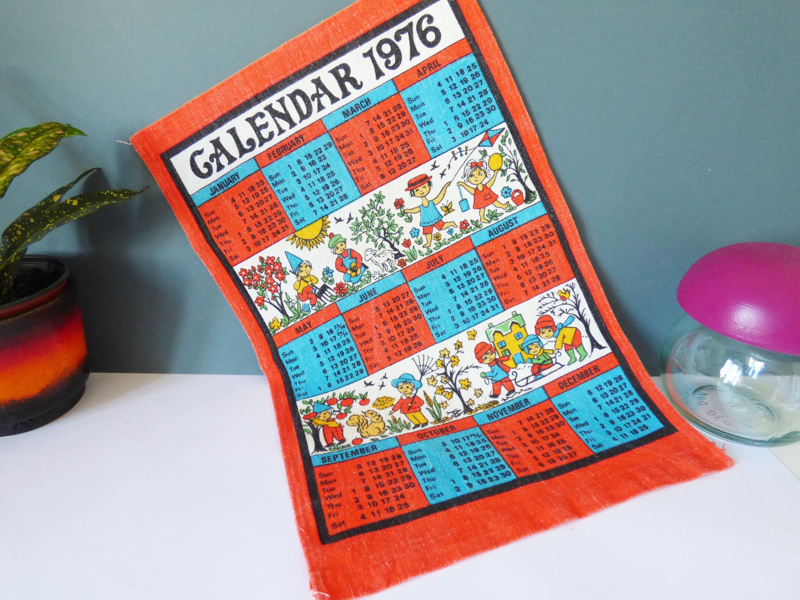 Fabric Calendar