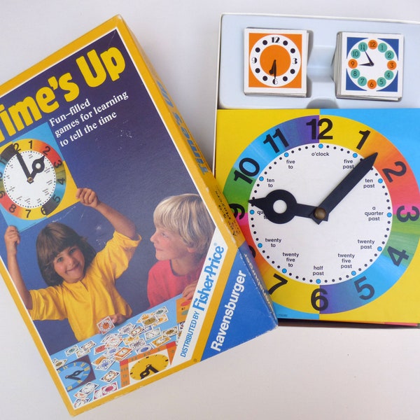 Time’s Up Ravensburger 1986 Clock Game