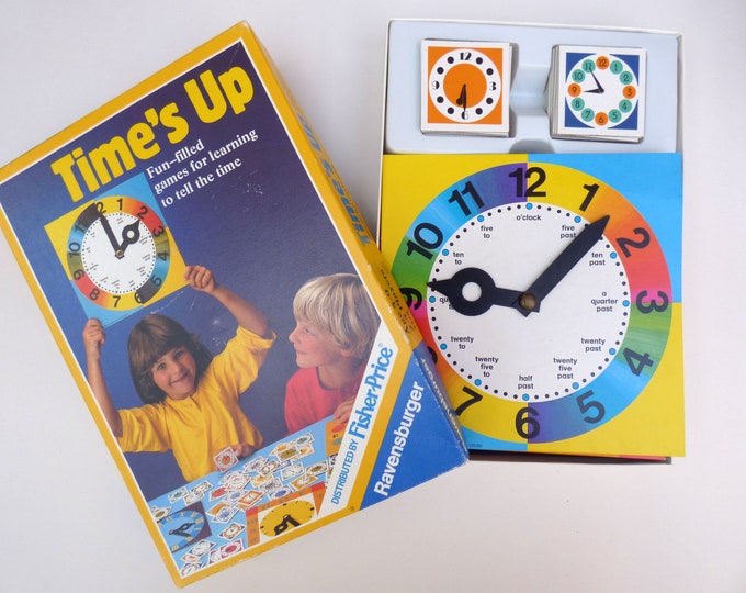 Time’s Up Ravensburger 1986 Clock Game