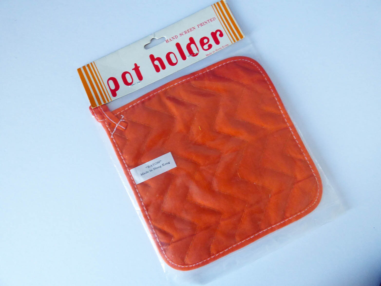 1970's pot holder Chef power