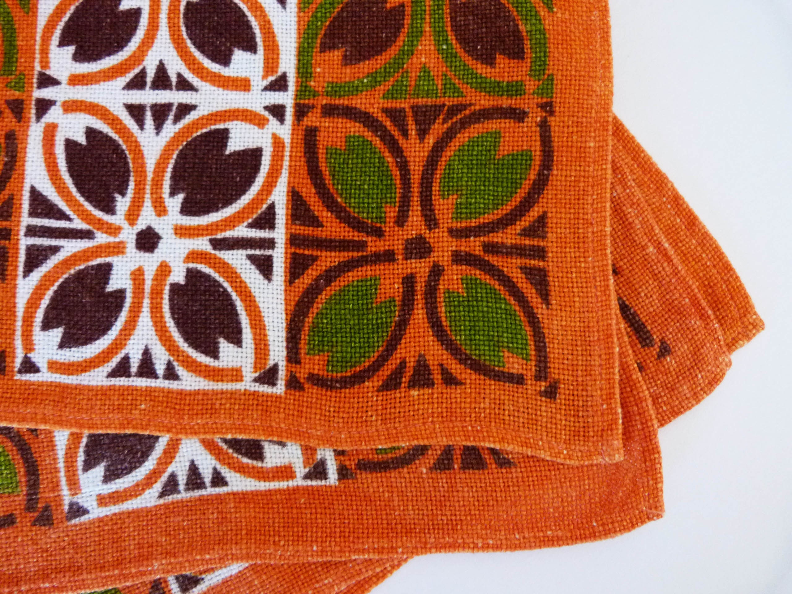 Vintage linen place mats