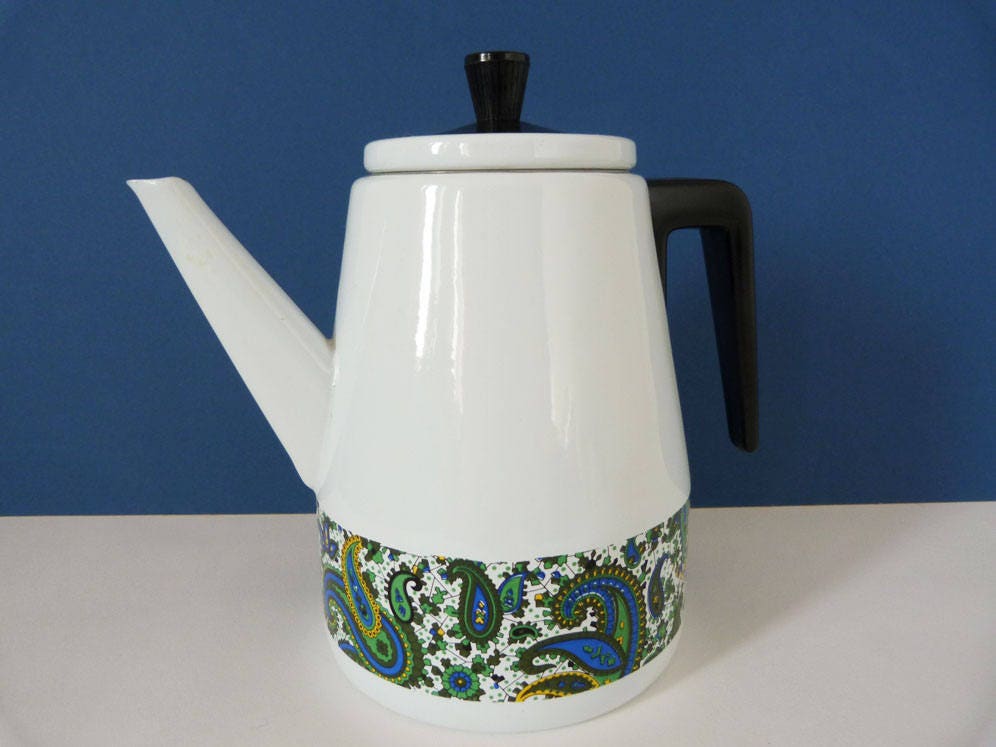 Enamel coffee pot Vintage