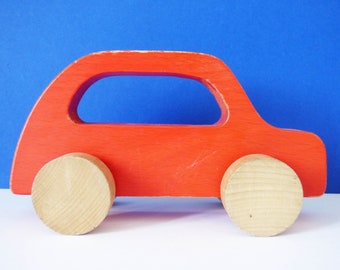 Sigikid Push along wooden toy car