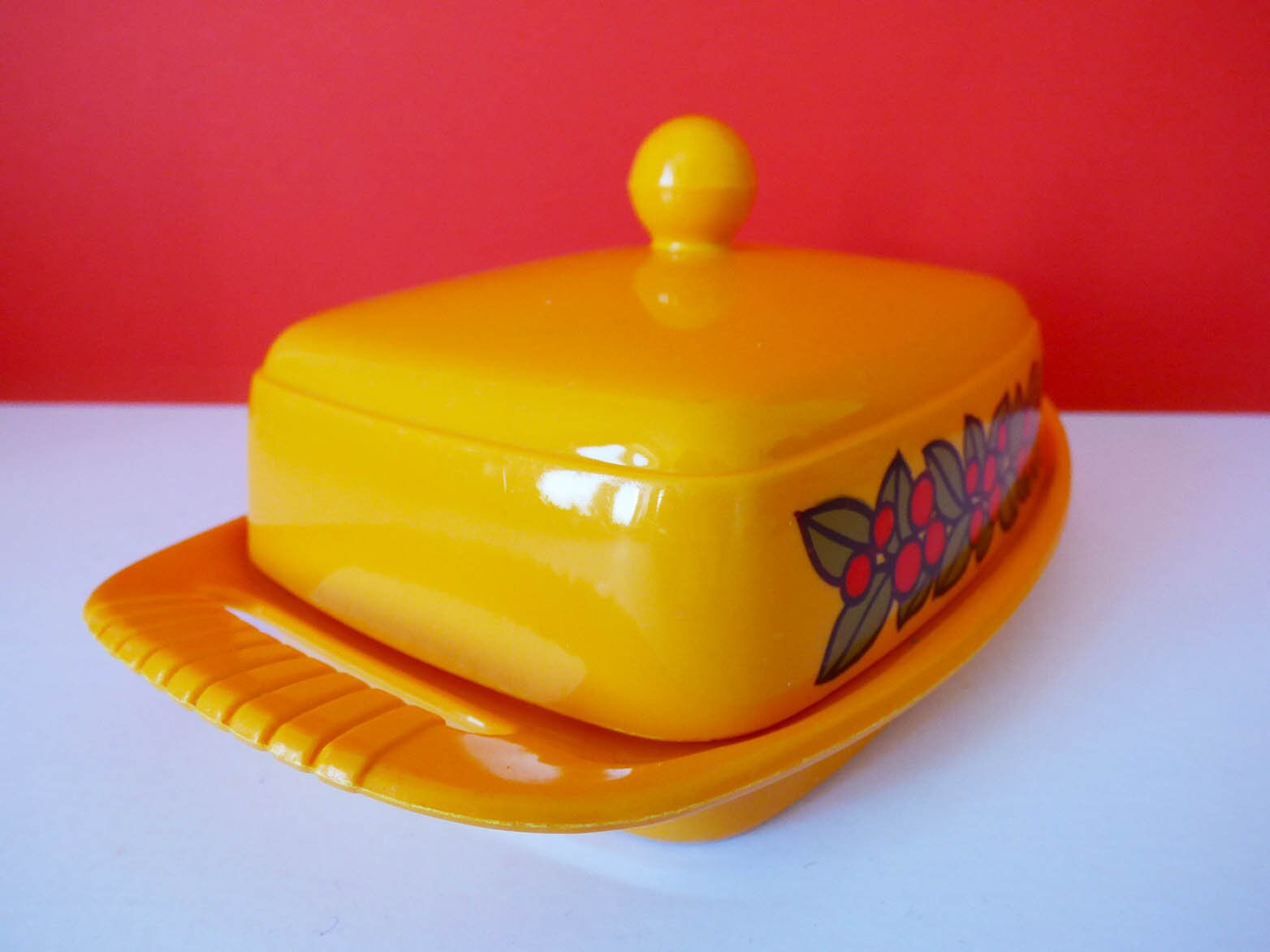 Butter dish from Emsa West German Vintage